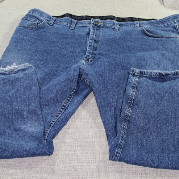 Wrangler Regular Fit Blue Jeans 46x30 - Picture 1 of 6